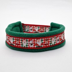Santa & snowman - Green -...