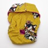 Løbetidsbukser - Yellow cat - Str XSmall