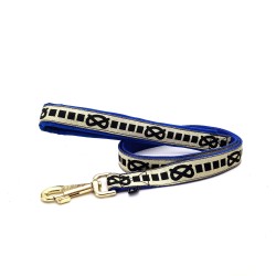 SBT - 1.25M Leash - GOLD/BLACK - DARKBLUE
