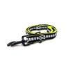 SBT Adjustable Leash - BLACK/SILVER - NEON YELLOW