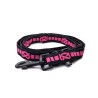 SBT Adjustable Leash - BLACK/PINK - BLACK