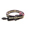 SBT Adjustable Leash - BLACK/GOLD - LIGHTPINK