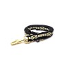 SBT Adjustable Leash - BLACK/GOLD - BLACK
