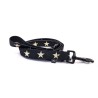 STARS Adjustable Leash - BLACK/GOLD -BLACK