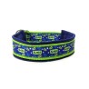 Aloha - Half choke collar - BLUE - str. 35/42cm