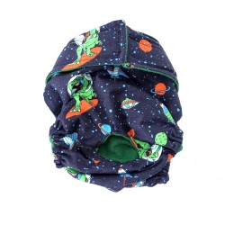Løbetidsbukser - Space Dinosaur - Str Small